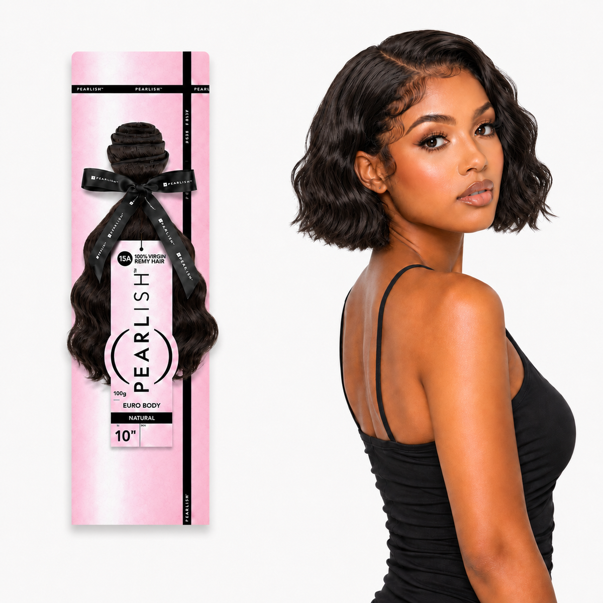 Sensationnel Pearlish Euro Body 100% Virgin Remy Human Hair Weave (10" - 24")