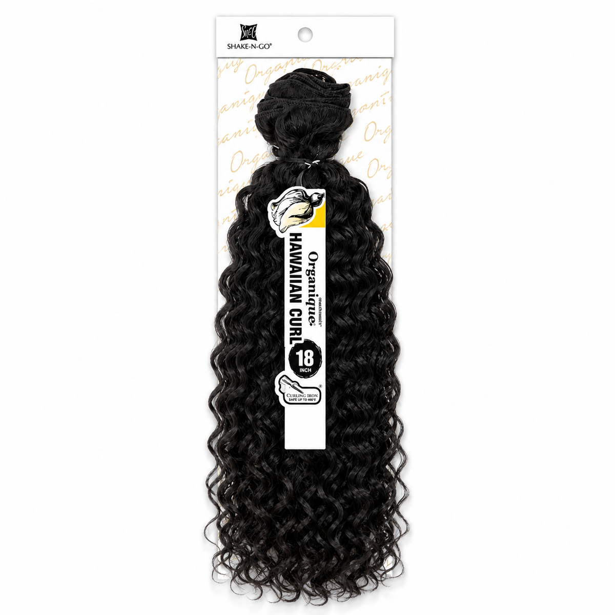 Shake-N-Go Hawaiian Curl Organique (14-36")