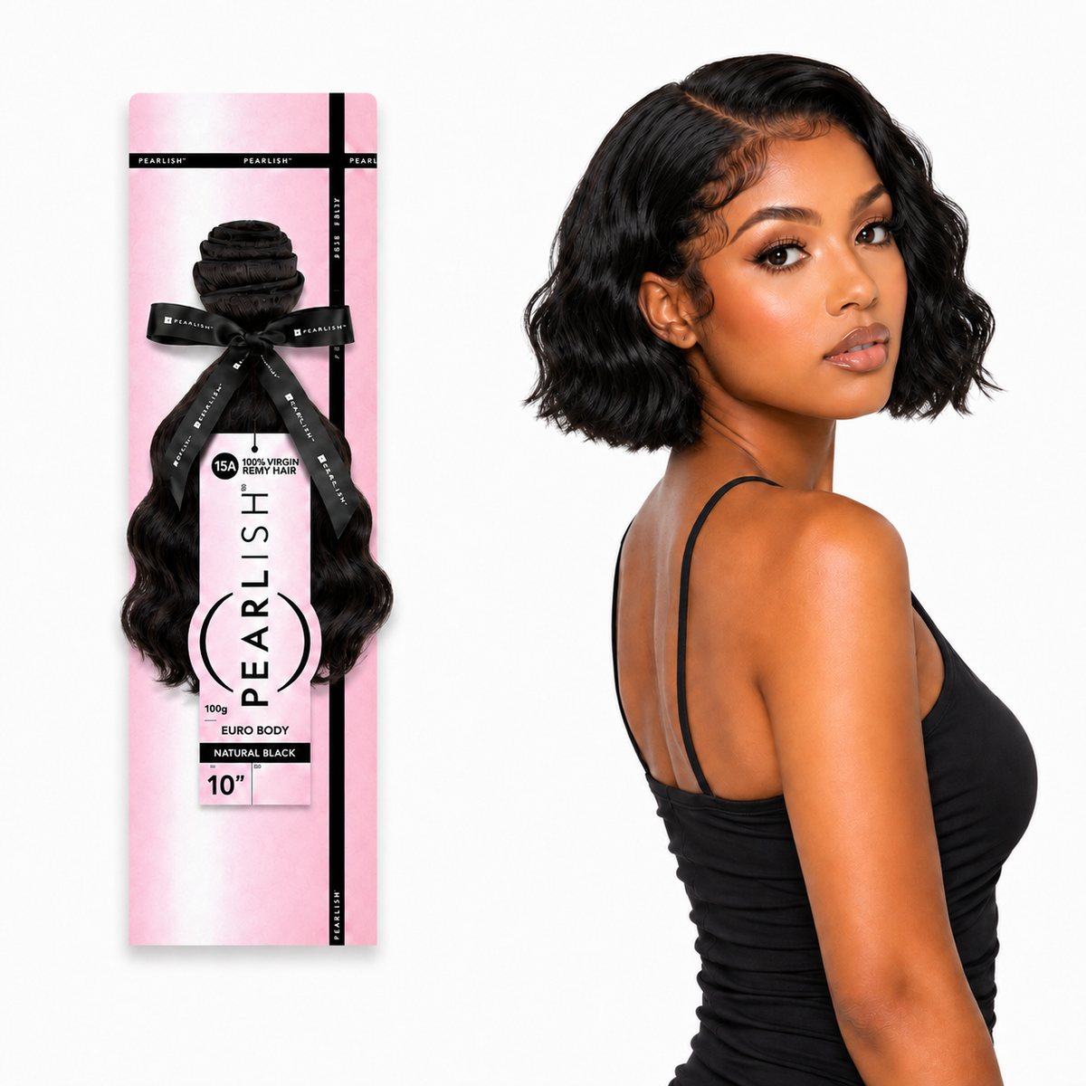 Sensationnel Pearlish Euro Body 100% Virgin Remy Human Hair Weave (10" - 24")