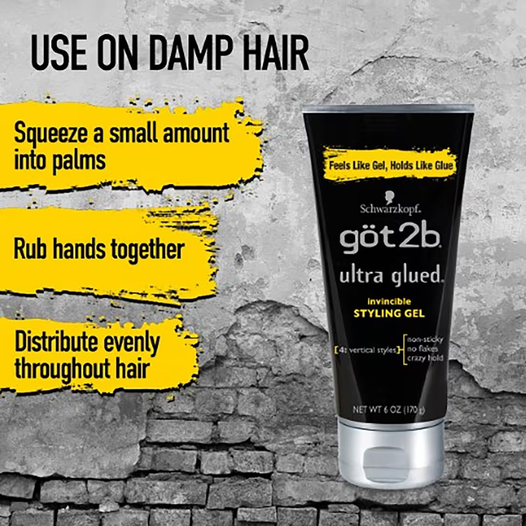 Got2b Ultra Glued Invincible Styling Gel