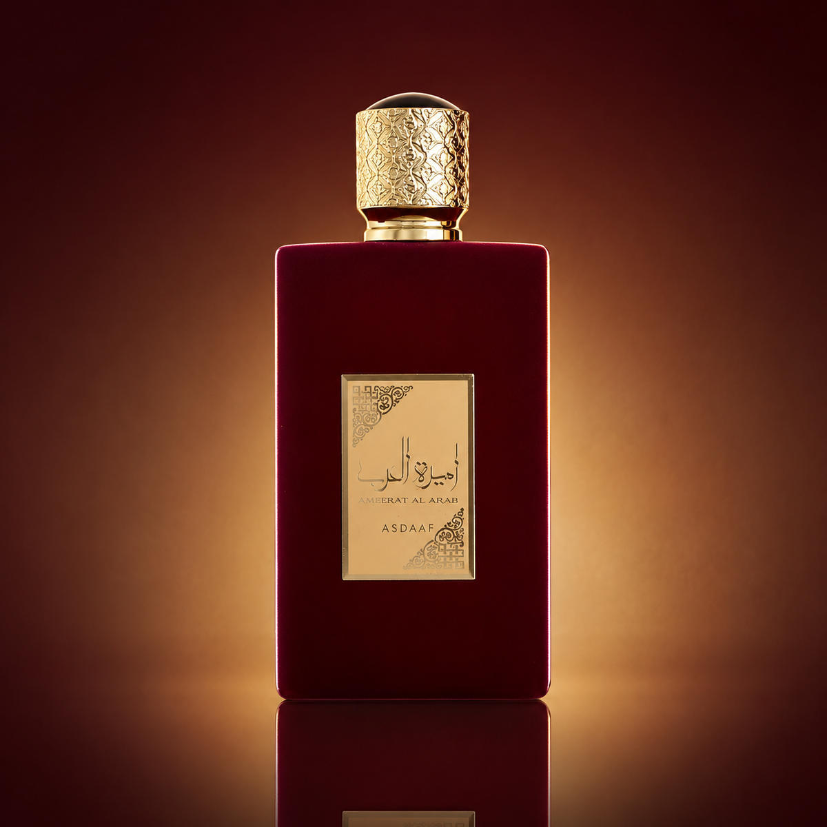 Lattafa Ameerat Al Arab Eau De Parfum Spray - Velvet Red & Gold Bottle - 100ml / 3.4 oz