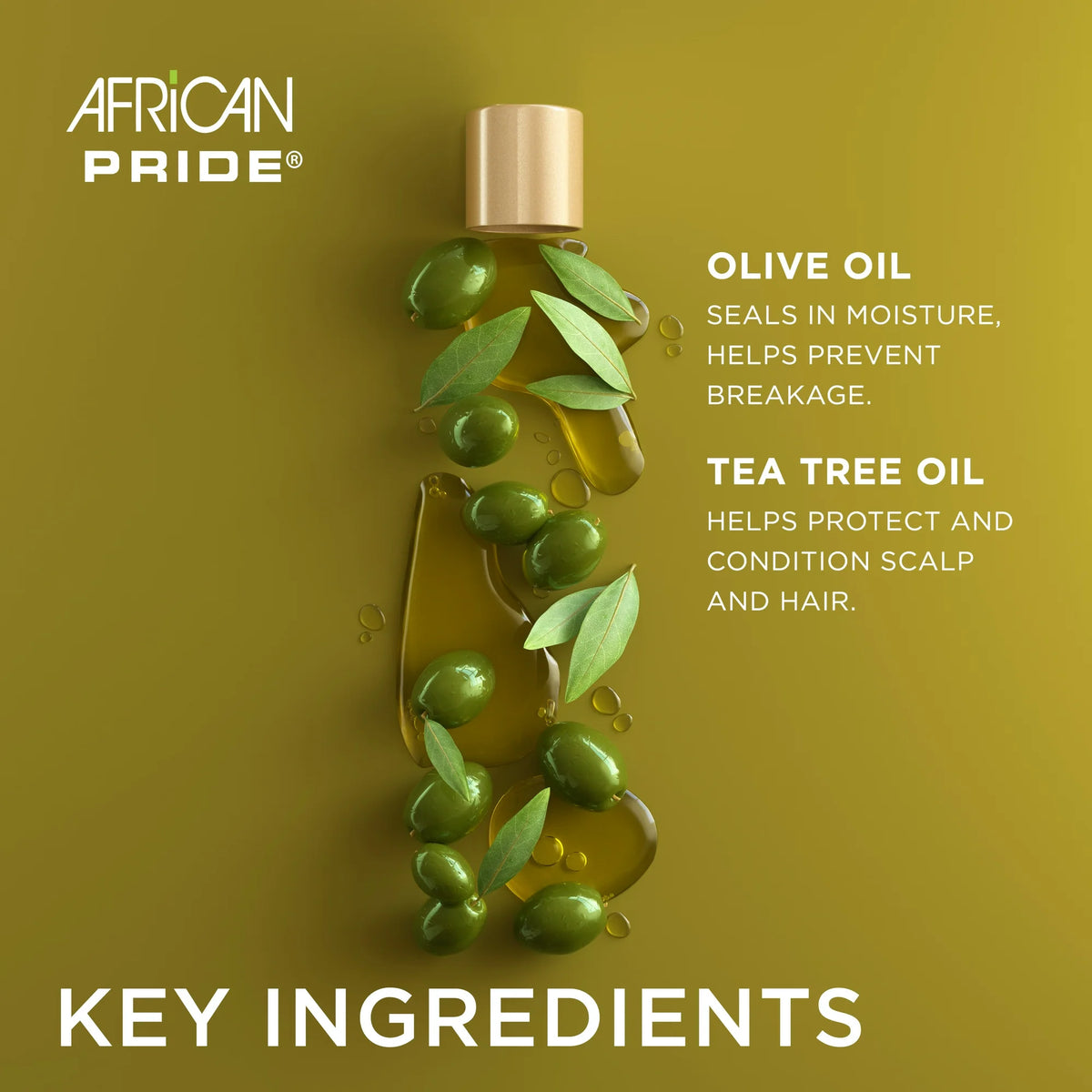 African Pride Olive Miracle Shampoo & Conditioner 2-in-1, 12 fl oz (355 ml)