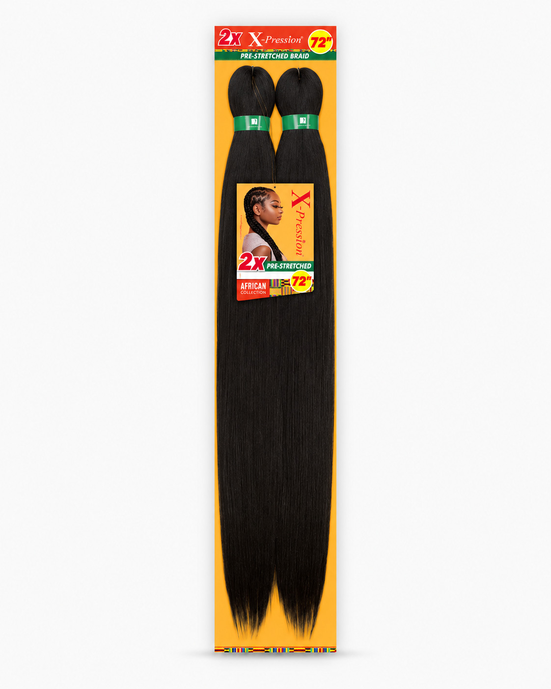 Sensationnel 2X X-Pression Pre-Stretched Braiding Hair (72”)