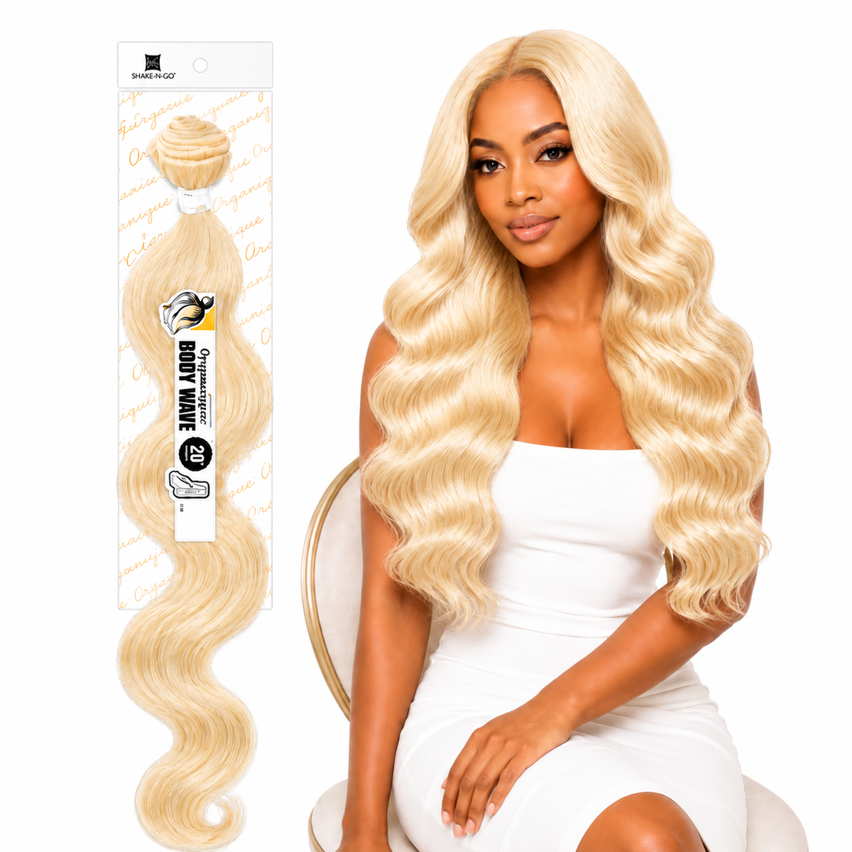 Shake-N-Go Organique Body Wave Mastermix Hair Weave (20" - 36")