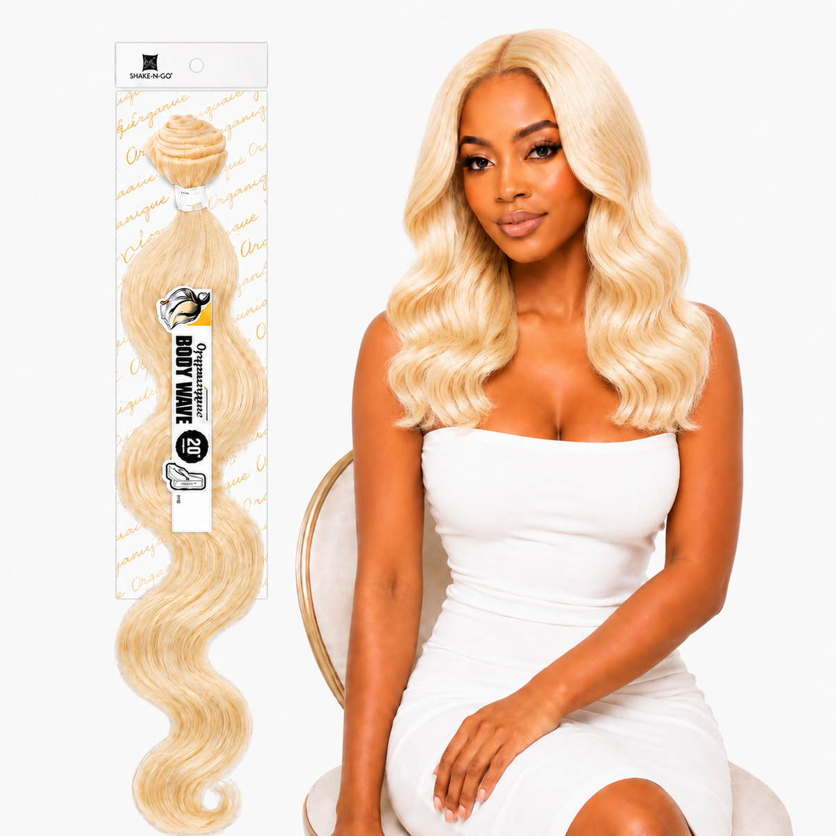 Shake-N-Go Organique Body Wave Mastermix Hair Weave (20" - 36")