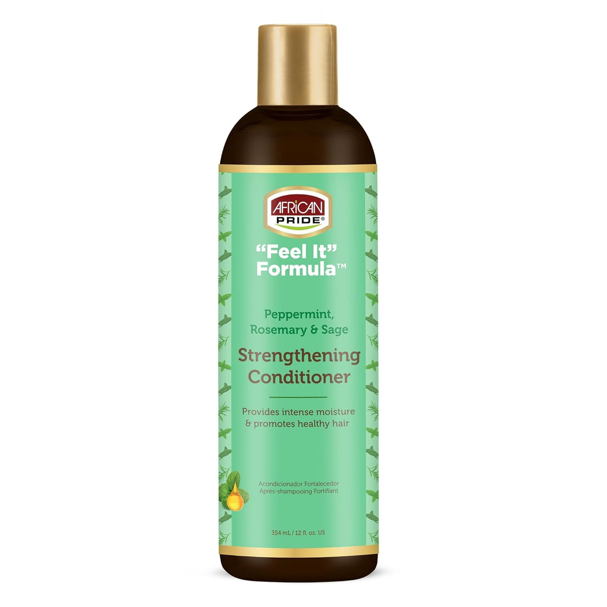 African Pride Feel It Formula Strengthening Conditioner, 12 oz (354 ml)
