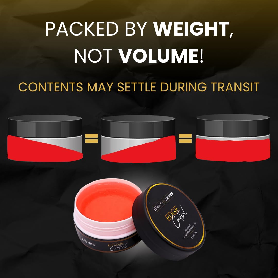 Bask & Lather Strong Hold Thick Edges Edge Control
