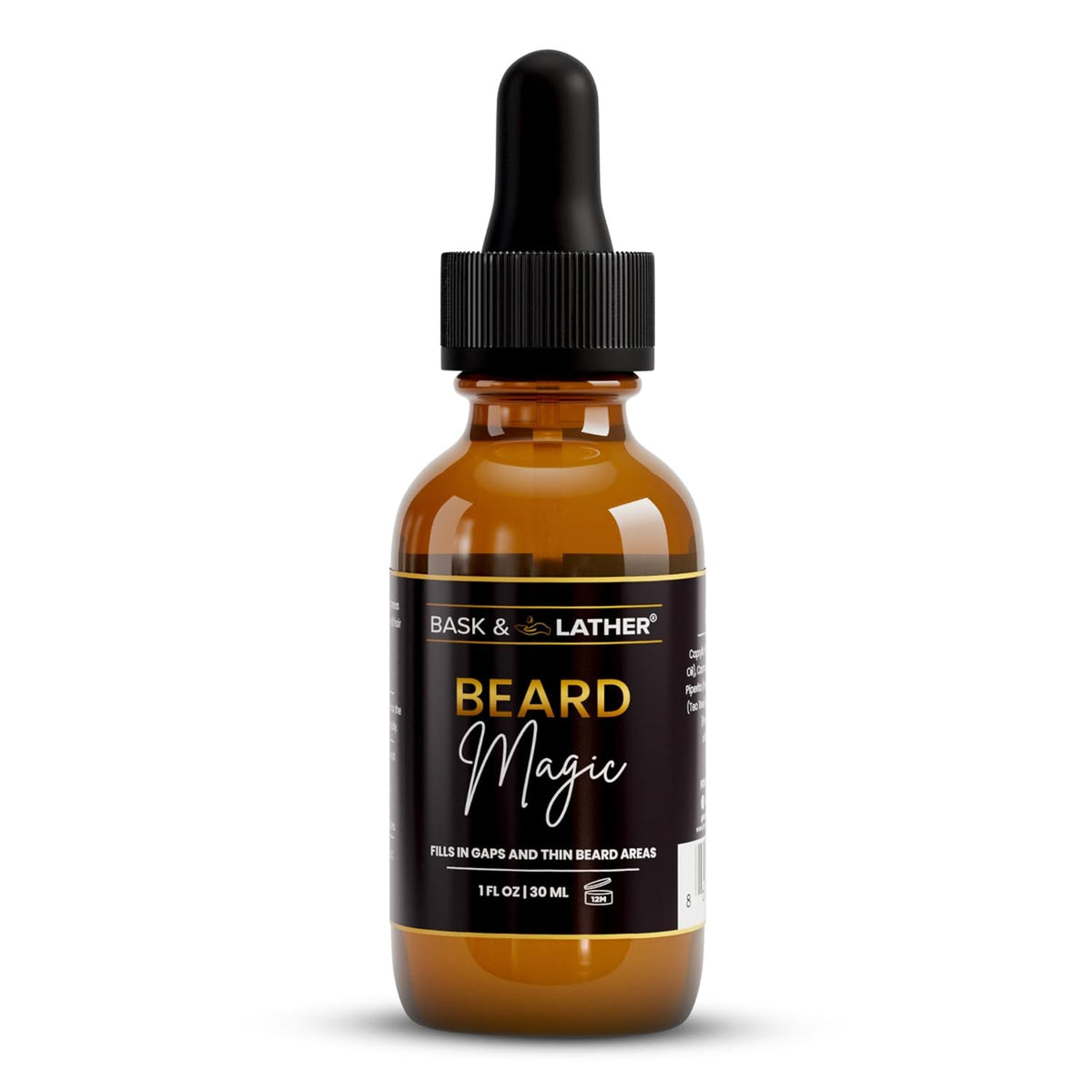 Bask & Lather Beard Growth Magic Beard Growth Oil 1 fl oz (30 ml)
