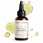Bask & Lather Scalp Stimulator Hair Growth Oil 2 fl oz (59 ml)