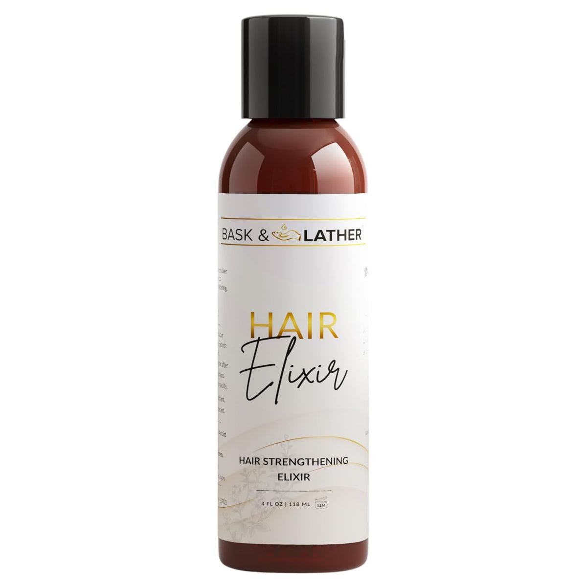 Bask & Lather Hair Elixir Oil 4 fl oz (118 ml)