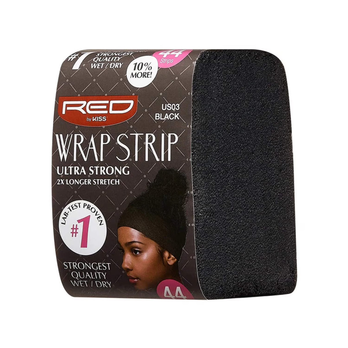 Red by Kiss Wrap Strips (Black)