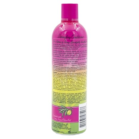 African Pride Dream Kids Olive Miracle Detangling Moisturizing Conditioner, 12 oz (355 ml)