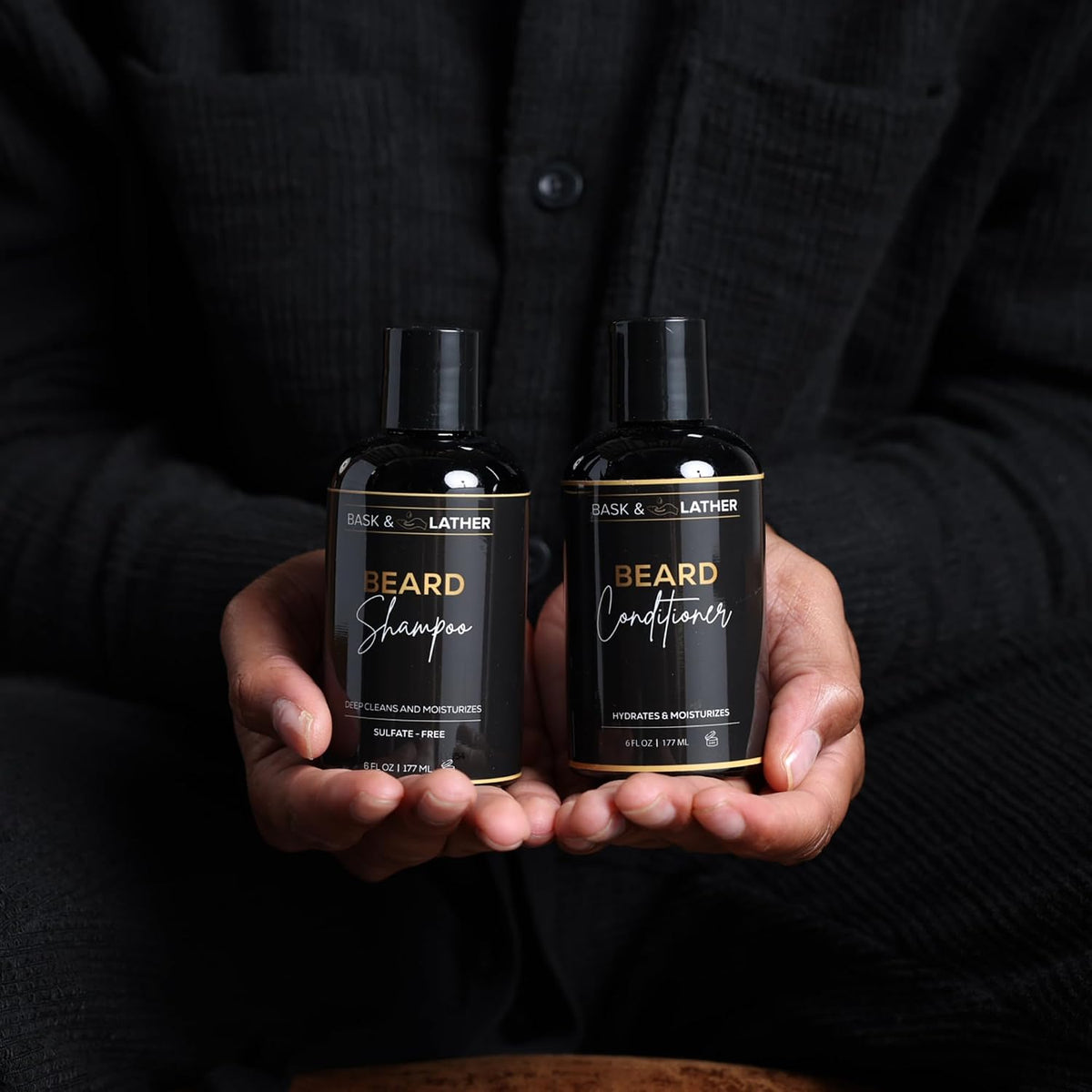 Bask & Lather Beard Shampoo 6 fl oz (177 ml)
