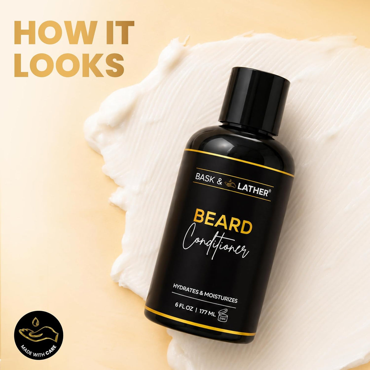 Bask & Lather Beard Conditioner 6 fl oz (177 ml)