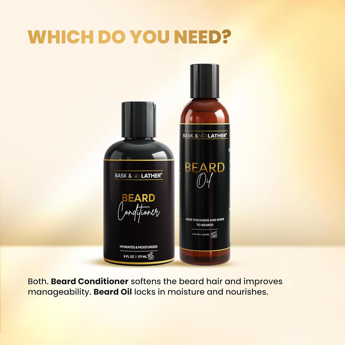 Bask & Lather Beard Conditioner 6 fl oz (177 ml)