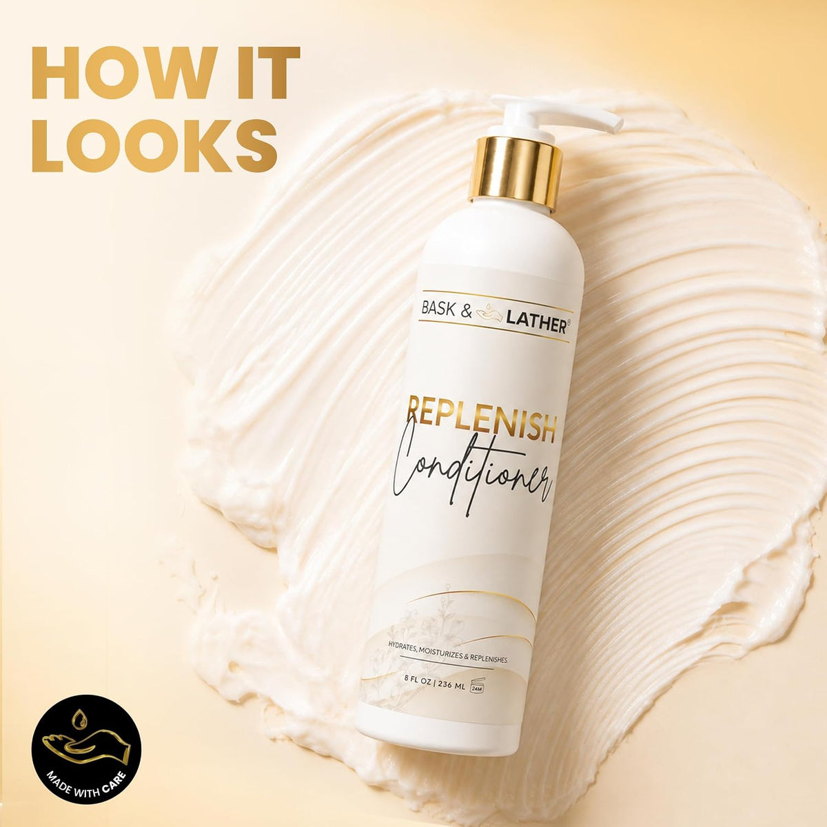 Bask & Lather Replenish Conditioner