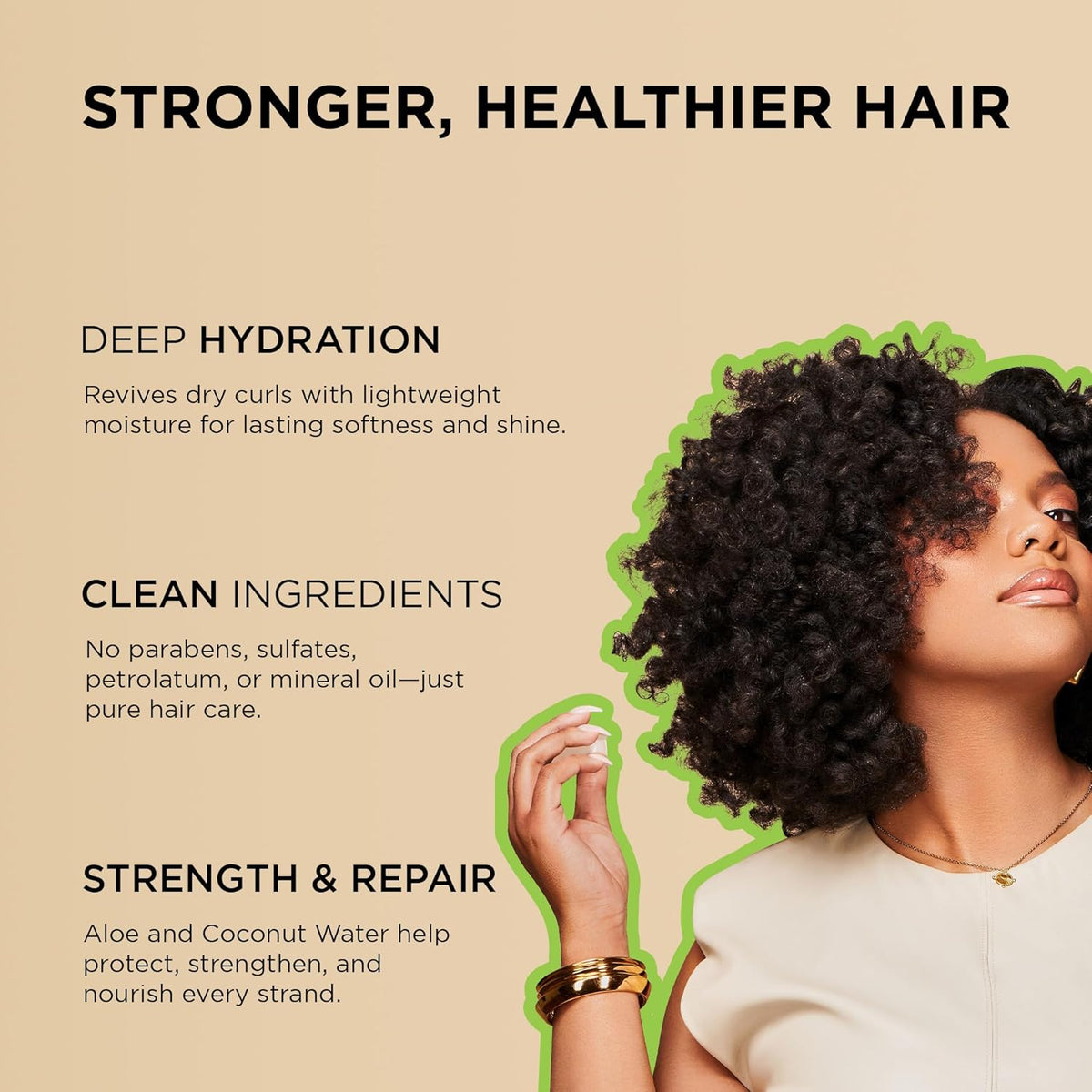 African Pride Moisture Miracle Aloe & Coconut Water Hydrate & Cleanse Shampoo, 12 oz (354 ml)