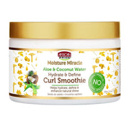 African Pride Moisture Miracle Aloe & Coconut Water Hydrate & Define Curl Smoothie, 12 oz (340 g)