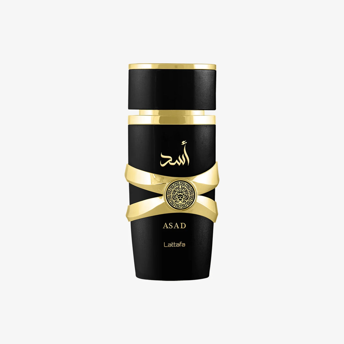 Lattafa Asad Eau De Parfum Spray for Men - Black & Gold Bottle - 100ml / 3.4 oz