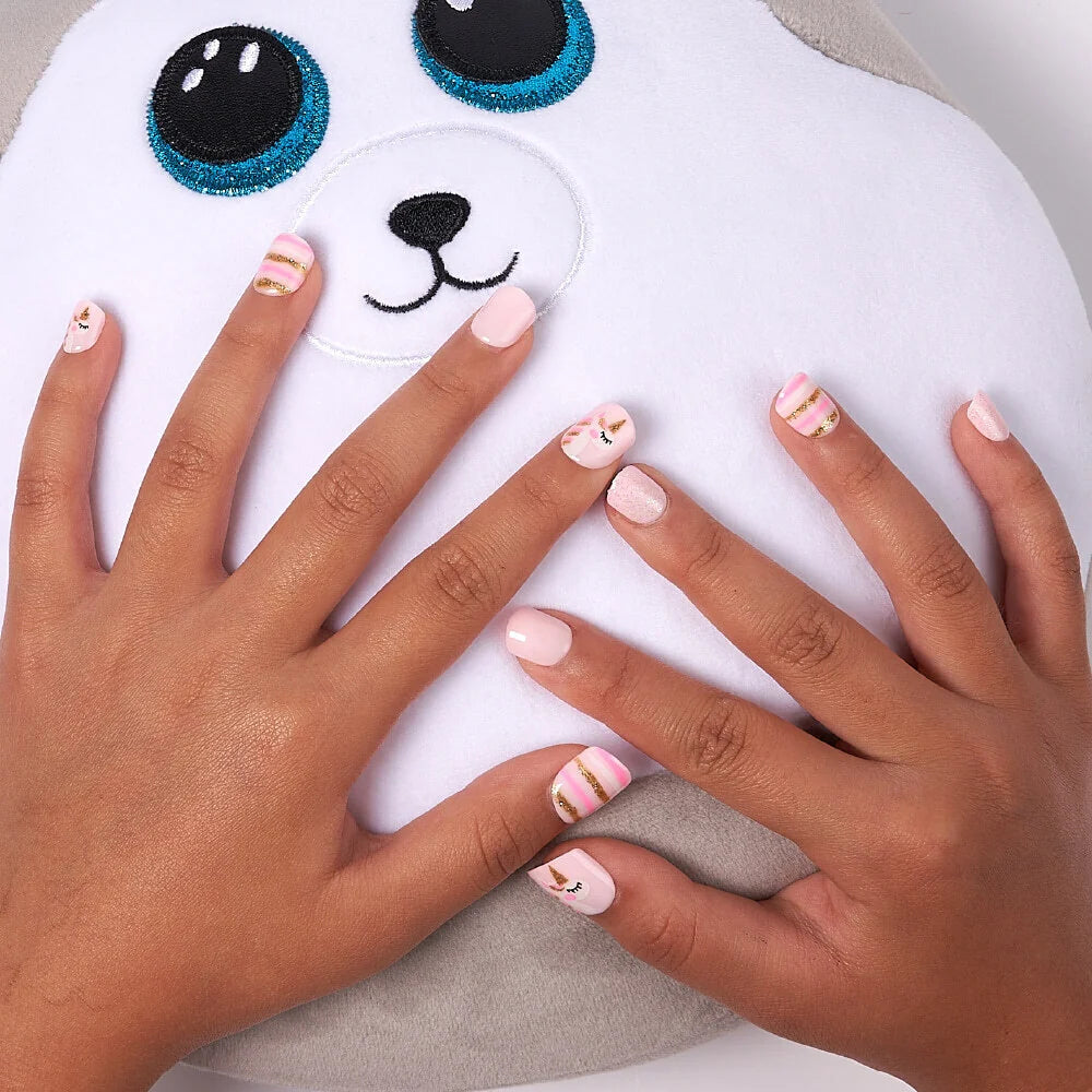 Gold Fingers Little Diva Sticker Nails - Crystal Persuasion