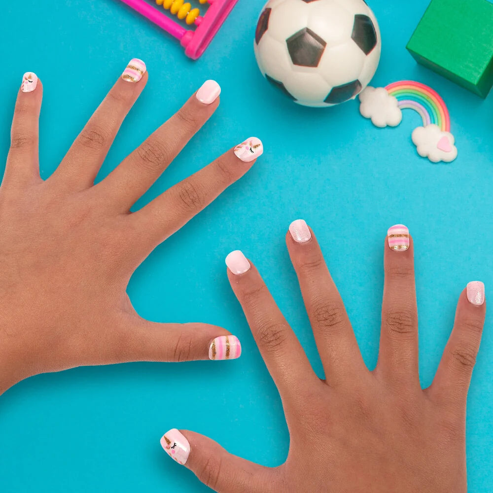 Gold Fingers Little Diva Sticker Nails - Crystal Persuasion