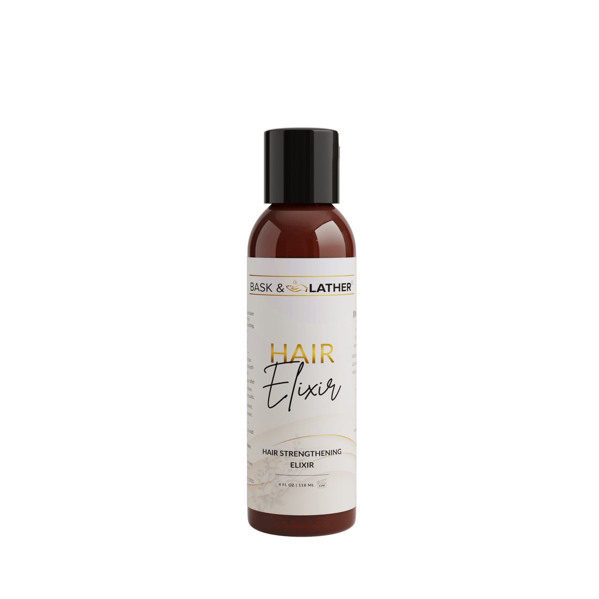 Bask & Lather Hair Elixir Oil 4 fl oz (118 ml)