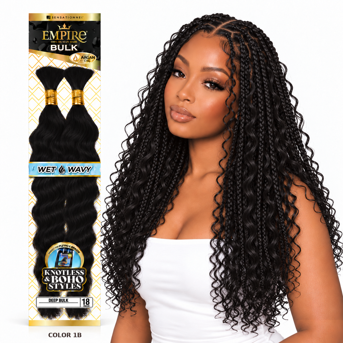 Sensationnel Empire Wet & Wavy Deep Bulk 18"