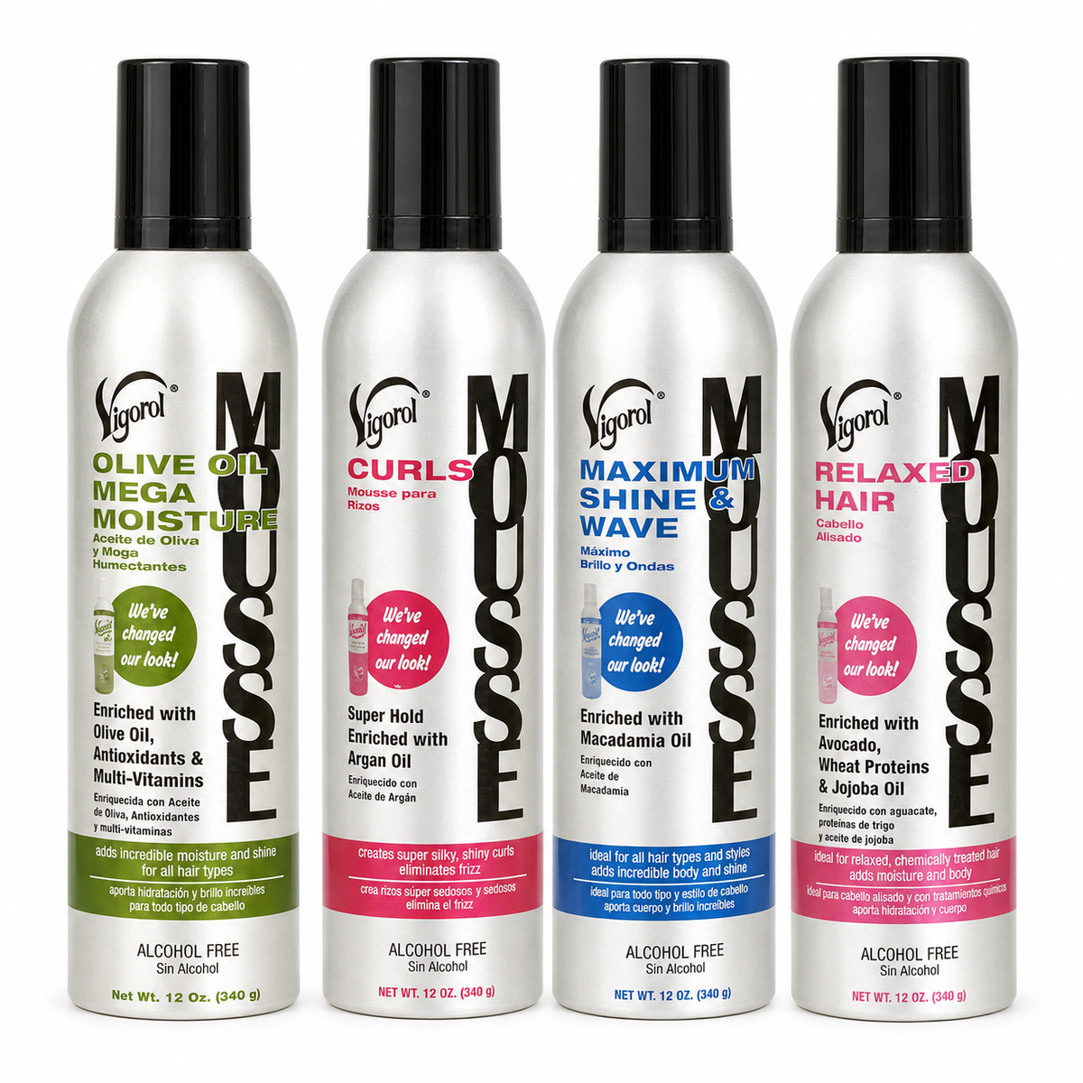 Vigorol Styling Mousse (12 oz)