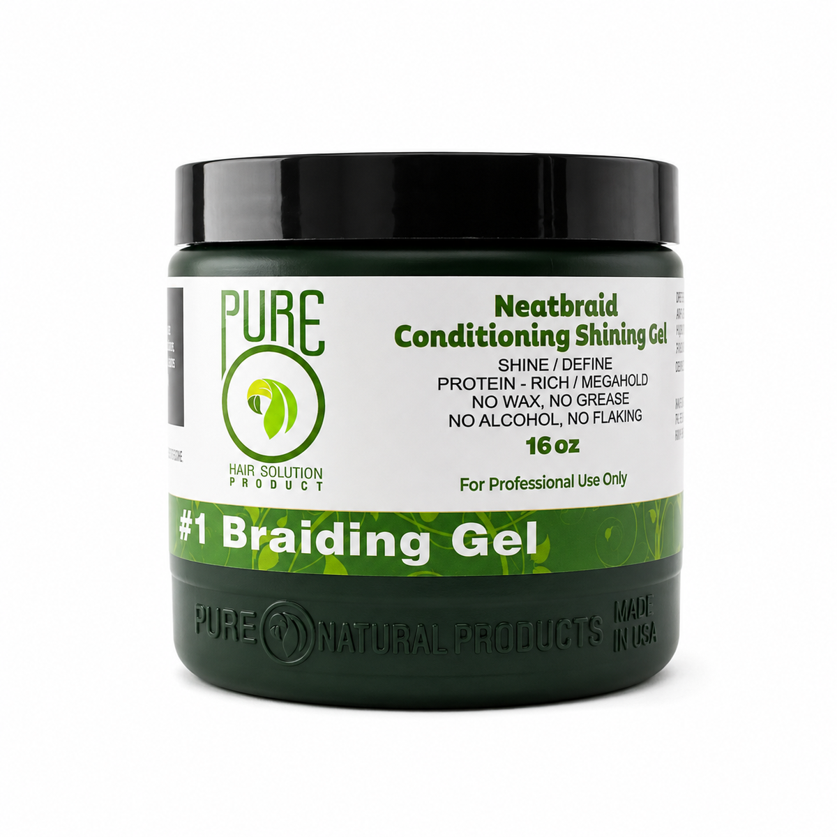 PureO Natural NeatBraid Conditioning & Shine Gel