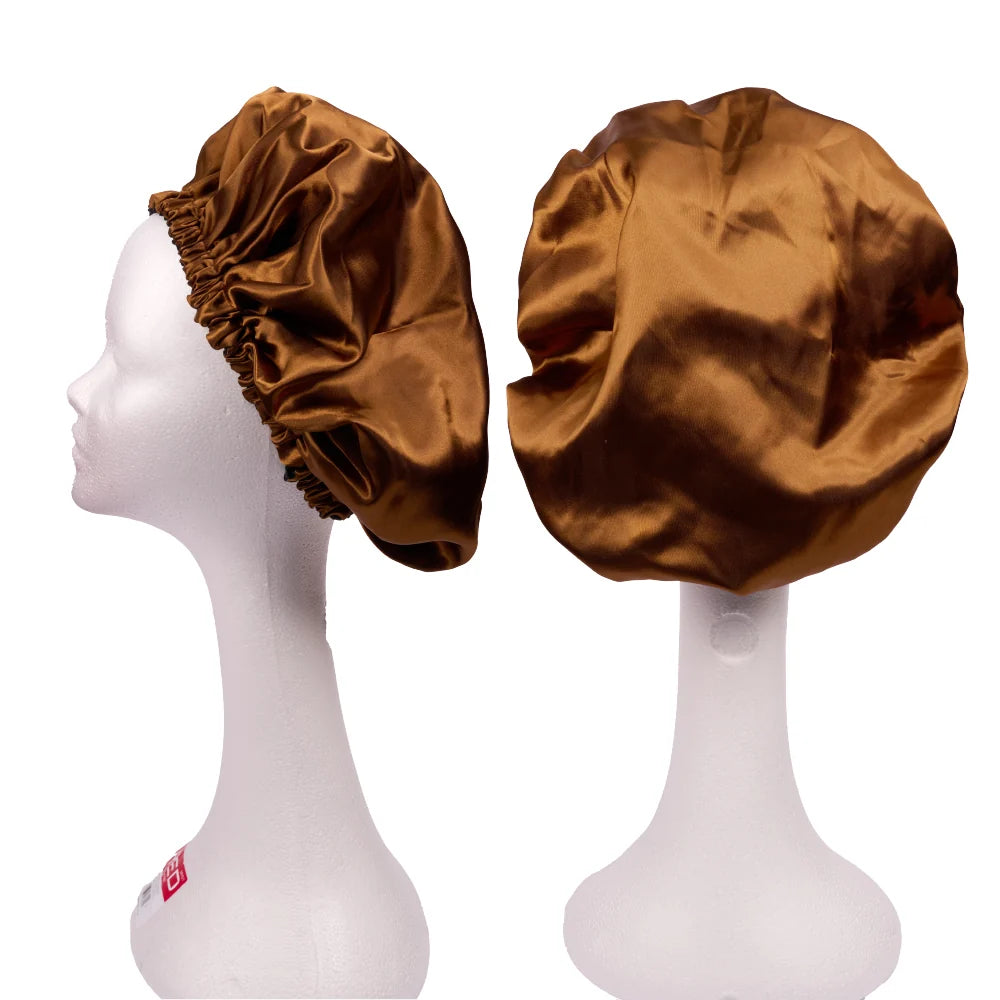 RED by KISS Reversible Silky Satin Adjustable Bonnet (XL & Braid Sizes)