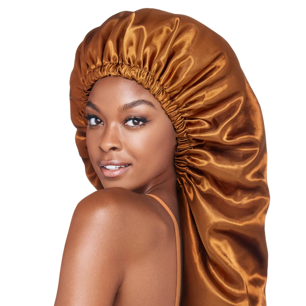 RED by KISS Reversible Silky Satin Adjustable Bonnet (XL & Braid Sizes)