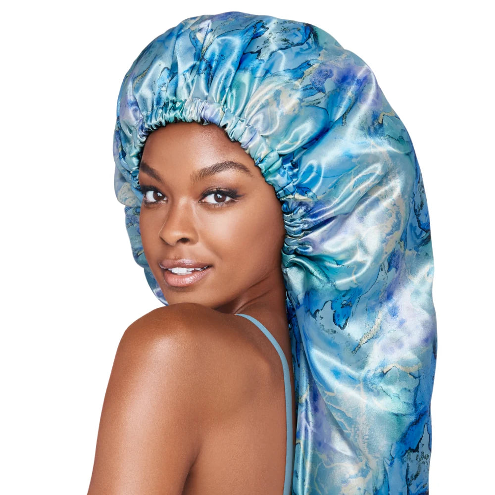 RED by KISS Reversible Silky Satin Adjustable Bonnet (XL & Braid Sizes)