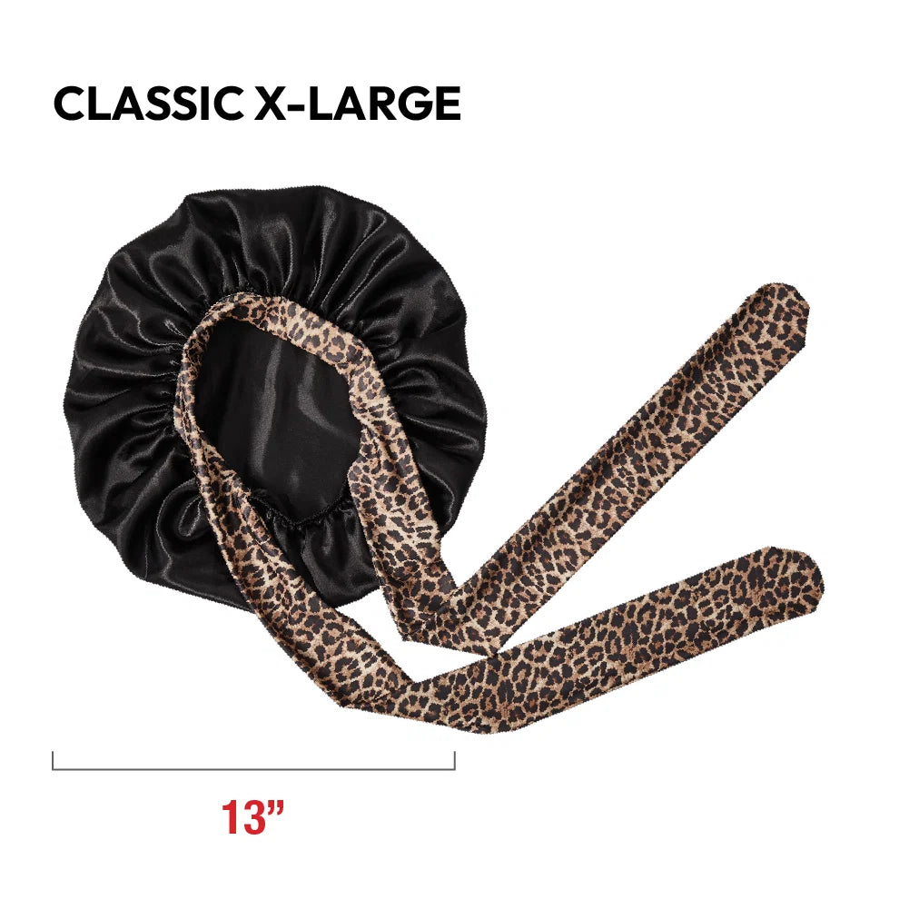 RED by KISS Adjustable Satin Bonnet with Tie Band