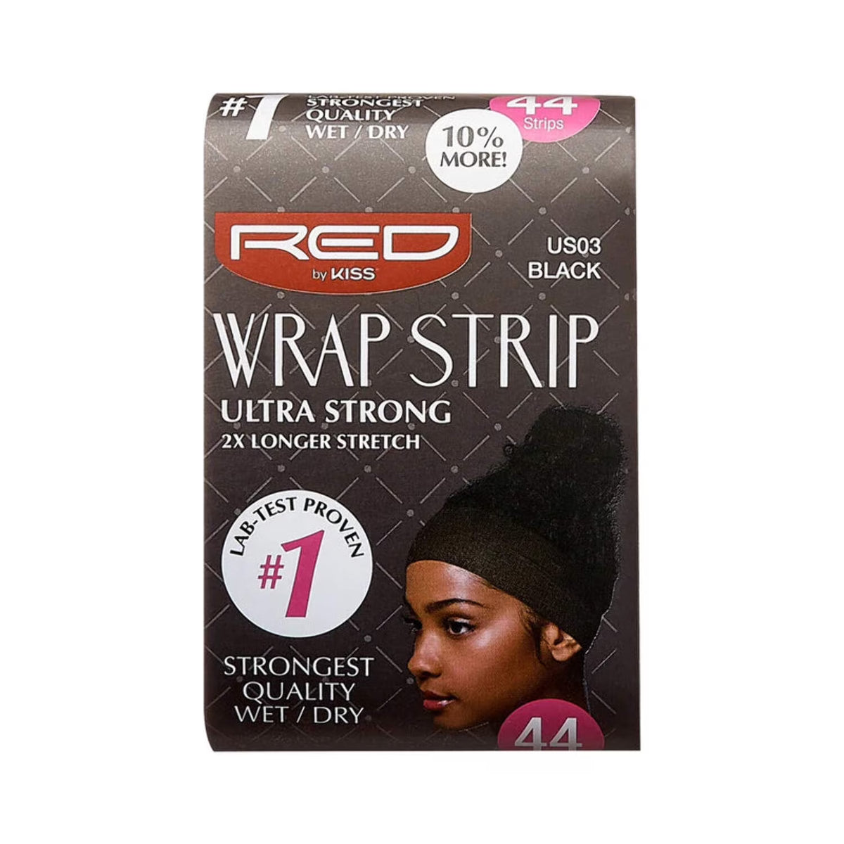 Red by Kiss Wrap Strips (Black)