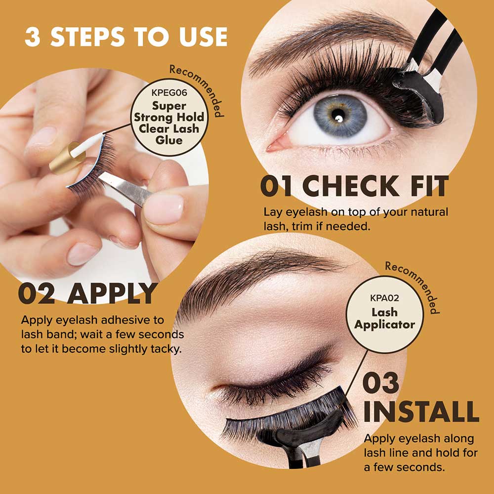 iENVY by KISS Luxury Mink Strip Lashes (20mm)