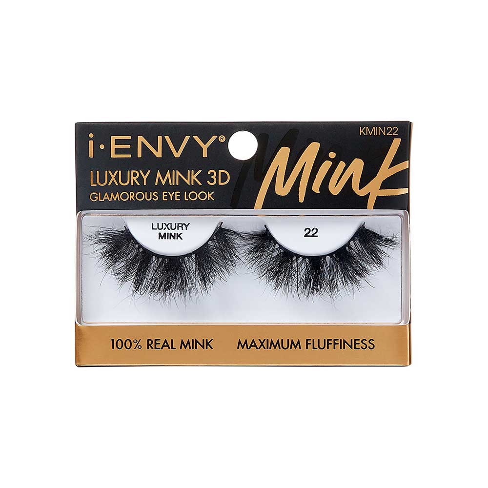 iENVY by KISS Luxury Mink Strip Lashes (20mm)
