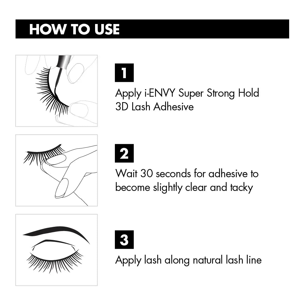 VLuxe By i•ENVY Extended Bond and Seal - DIY Lash Extension Effect