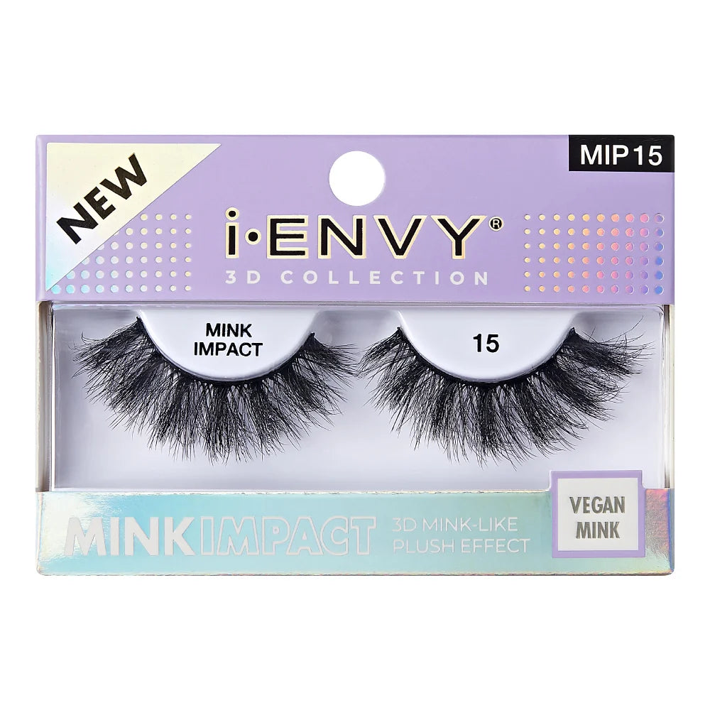 iENVY by KISS Mink Impact Strip Lashes