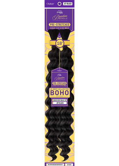 Outre Purple Pack Brazilian Bundle Pre-Stretched Boho Deep Bulk