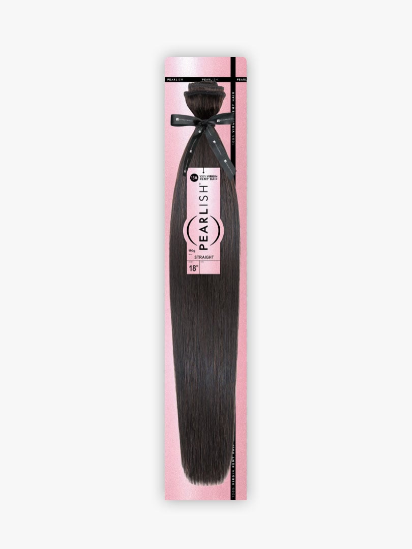 Sensationnel Pearlish Straight 100% Virgin Remy Human Hair Weave (10" - 24")