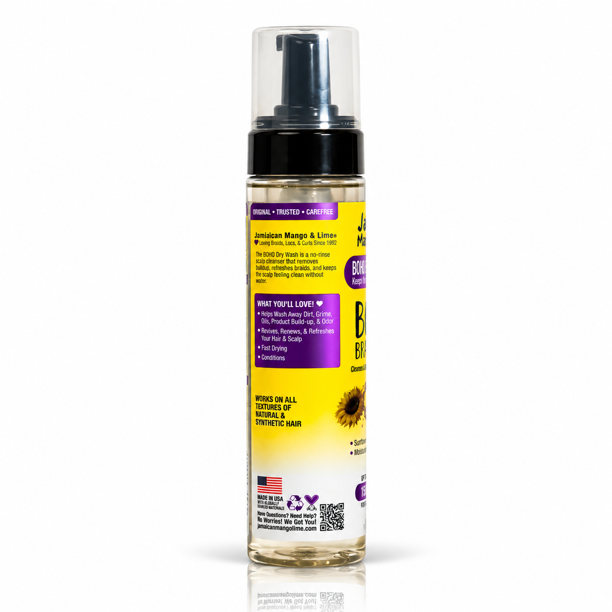 Jamaican Mango & Lime Boho Braid Wash 8 fl oz