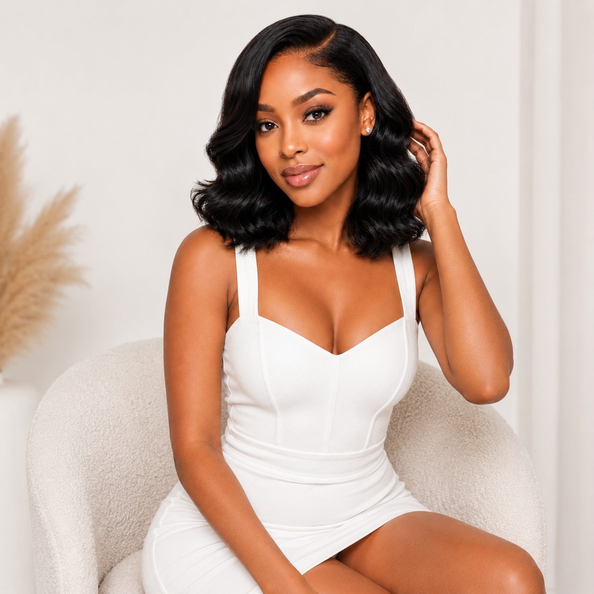 Shake-N-Go Glossy Body Wave 100% Virgin Remy Hair Weave (3 Bundle)