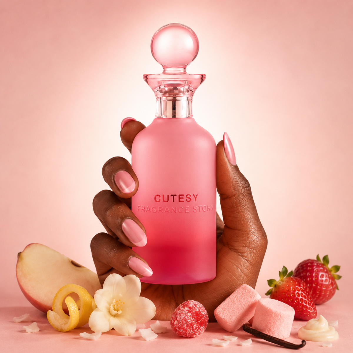 Cutesy by Fragrance Story Eau De Parfum - Pink Marshmallow & Sweet Vanilla Spray - 100ml / 3.4