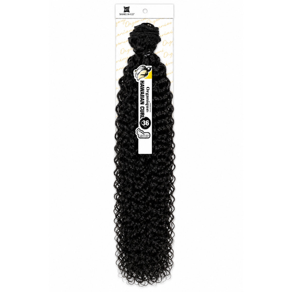 Shake-N-Go Hawaiian Curl Organique (14-36")