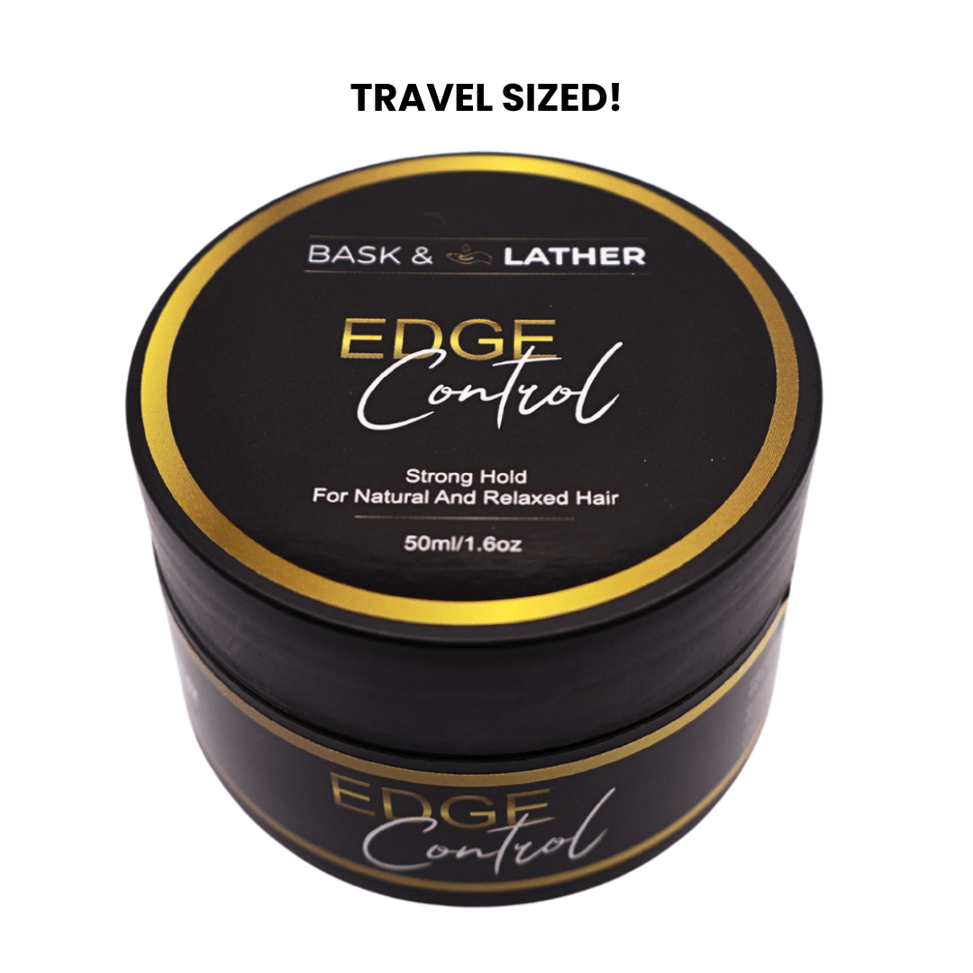 Bask & Lather Strong Hold Thick Edges Edge Control - 1.6 oz (Travel Size)